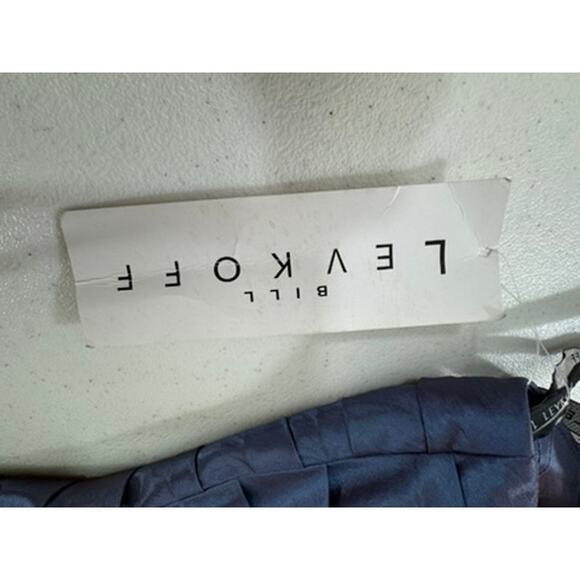 NWT!! "BILL LEVKOFF" Purple/Blue Iridescent Strapless Dress Prom Formal SZ 10 - Picture 8 of 16